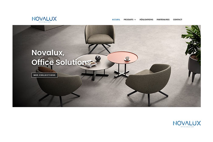site web novalux